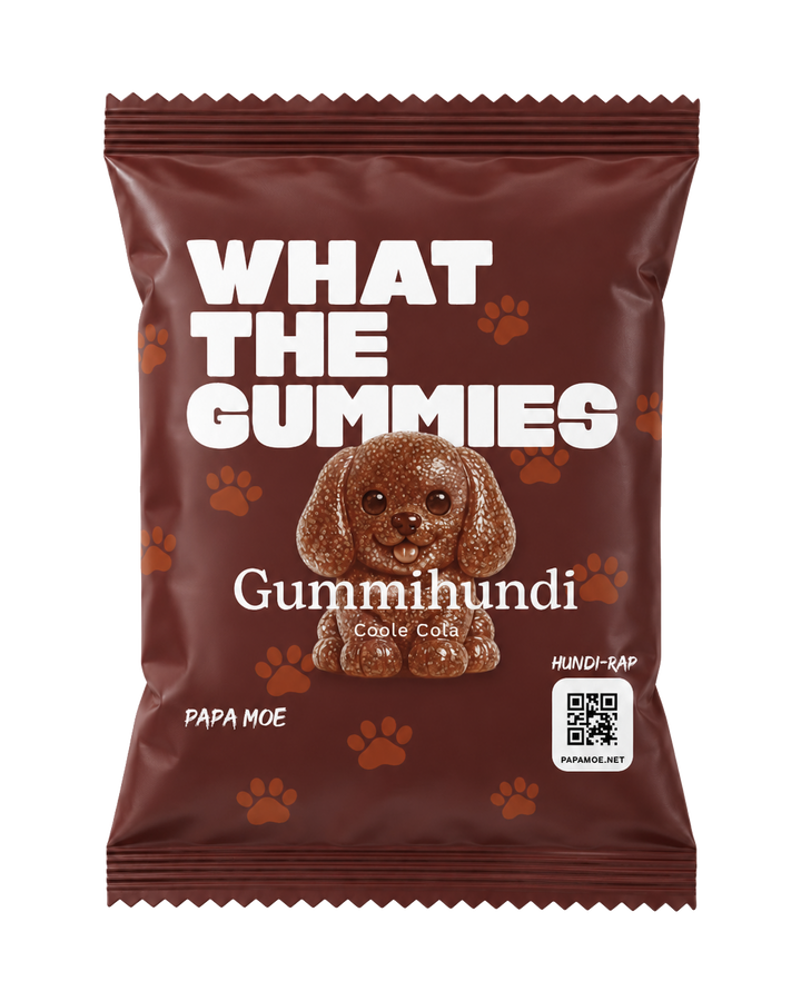 WHAT THE GUMMIES | Papa Moe Gummihundi Coole Cola
