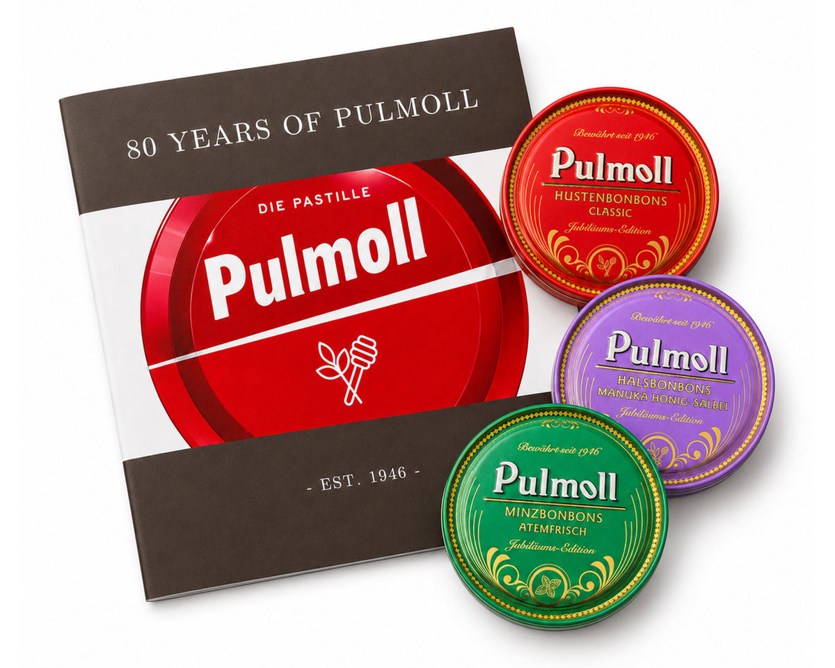 Pulmoll Retroset | 80 Jahre Jubiläums-Edition mit Broschüre