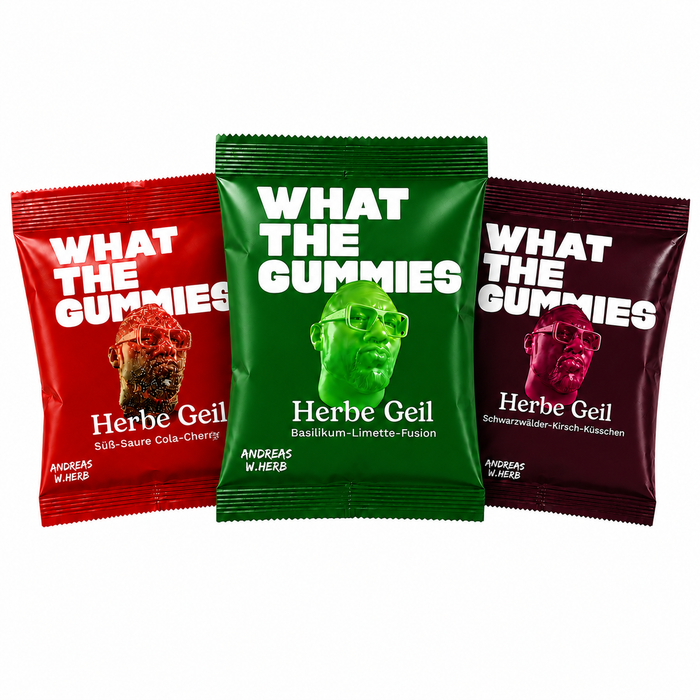 WHAT THE GUMMIES | Herbe Geil | 3er Bundle